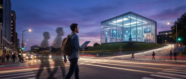 Two roads diverging, adapt to AI or get left behind.